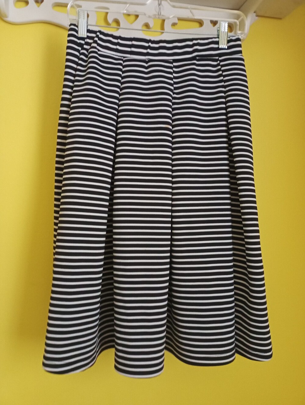 Medium Ashley Blue Striped Skirt